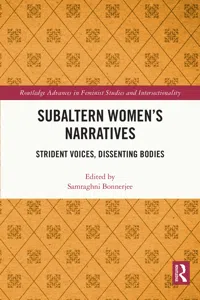 Subaltern Women's Narratives_cover