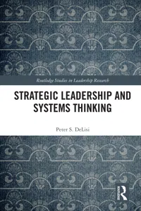 Strategic Leadership and Systems Thinking_cover