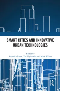 Smart Cities and Innovative Urban Technologies_cover