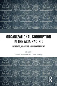 Organizational Corruption in the Asia Pacific_cover