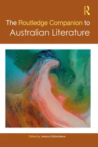 The Routledge Companion to Australian Literature_cover