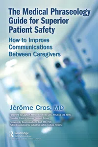 The Medical Phraseology Guide for Superior Patient Safety_cover