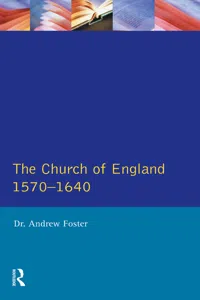 Church of England 1570-1640,The_cover