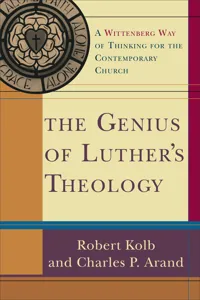 The Genius of Luther's Theology_cover
