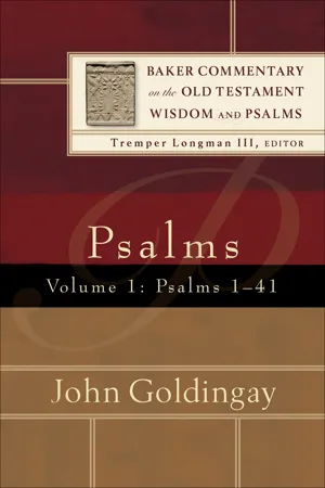 Psalms : Volume 1 (Baker Commentary on the Old Testament Wisdom and Psalms)