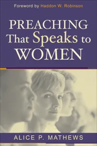 Preaching That Speaks to Women_cover