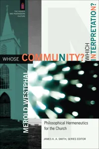 Whose Community? Which Interpretation_cover