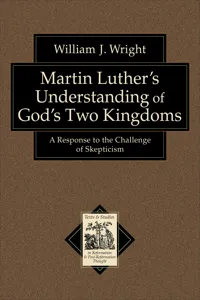 Martin Luther's Understanding of God's Two Kingdoms_cover