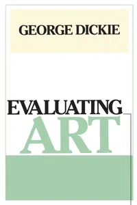 Evaluating Art_cover