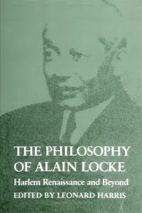 The Philosophy of Alain Locke_cover