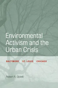 Environmental Activism and the Urban Crisis_cover