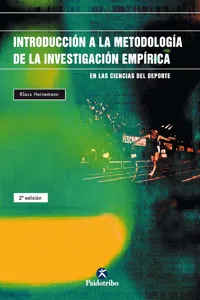 Introducción a la metodología de la investigación empírica en las ciencias del deporte_cover