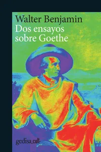 Dos ensayos sobre Goethe_cover