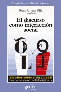 El discurso como interacción social_cover