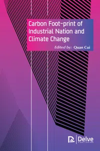 Carbon Foot-print of Industrial Nation and climate change_cover