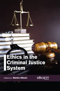 Ethics in the Criminal Justice System_cover