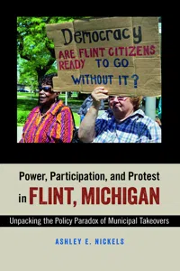 Power, Participation, and Protest in Flint, Michigan_cover
