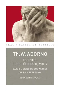 Escritos Sociológicos II. Vol. 2_cover