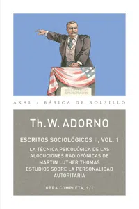 Escritos Sociológicos II. Vol. 1_cover