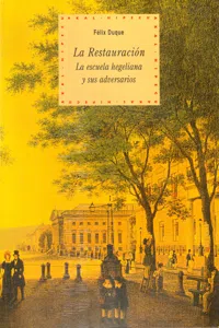 La Restauración_cover