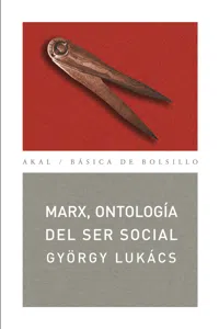 Marx, ontología del ser social_cover