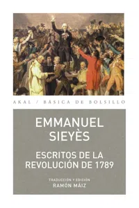 Escritos de la revolución de 1789_cover