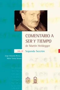 Comentario a ser y tiempo. Vol. III, Segunda sección_cover