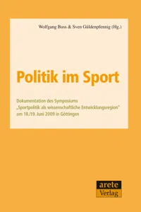 Politik im Sport_cover