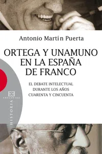 Ortega y Unamuno en la España de Franco_cover