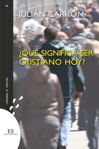 ¿Qué significa ser cristiano hoy?_cover