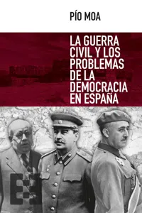 La guerra civil y los problemas de la democracia en España_cover