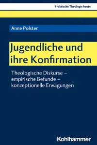 Jugendliche und ihre Konfirmation_cover