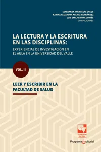 La lectura y la escritura en las disciplinas: experiencias de investigación en el aula en la Universidad del Valle._cover