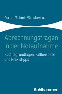 Abrechnungsfragen in der Notaufnahme_cover