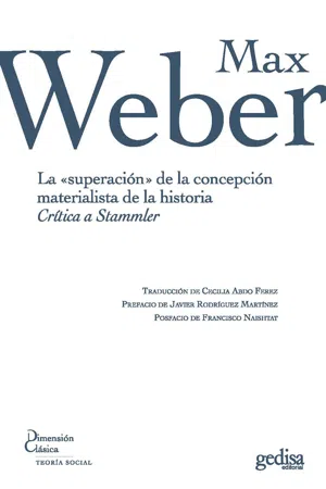 La "superación" de la concepción materialista de la historia