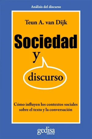 Sociedad y discurso