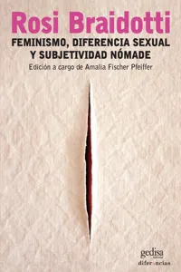 Feminismo, diferencia sexual y subjetividad nómade_cover