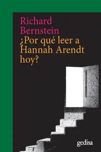 ¿Por qué leer a Hannah Arendt hoy?_cover
