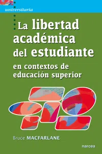 La libertad académica del estudiante en contextos de educación superior_cover