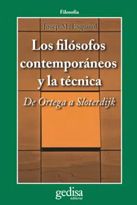 Los filósofos contemporáneos y la técnica_cover