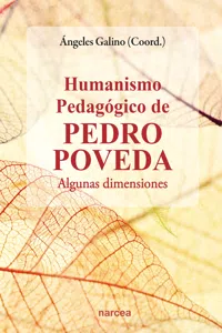 Humanismo pedagógico de Pedro Poveda_cover