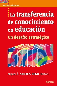 La transferencia de conocimiento en educación_cover