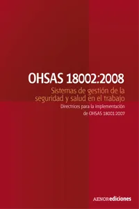 OHSAS 18002:2008 Sistemas de gestión de la seguridad y salud en el trabajo_cover
