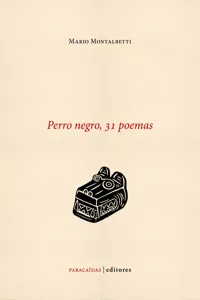 Perro negro, 31 poemas_cover