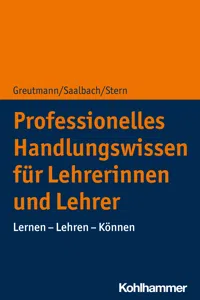 Professionelles Handlungswissen für Lehrerinnen und Lehrer_cover