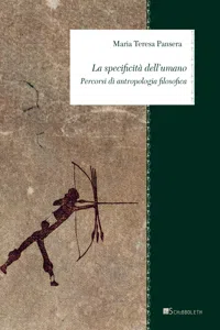 La specificità dell'umano_cover