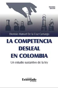 La competencia desleal en Colombia, un estudio sustantivo de la Ley_cover