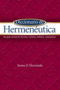 Diccionario de Hermenéutica_cover