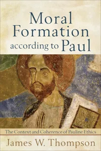 Moral Formation according to Paul_cover