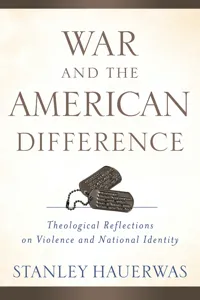War and the American Difference_cover